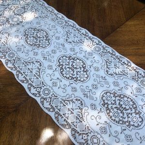 Vintage Crochet Table Runner
